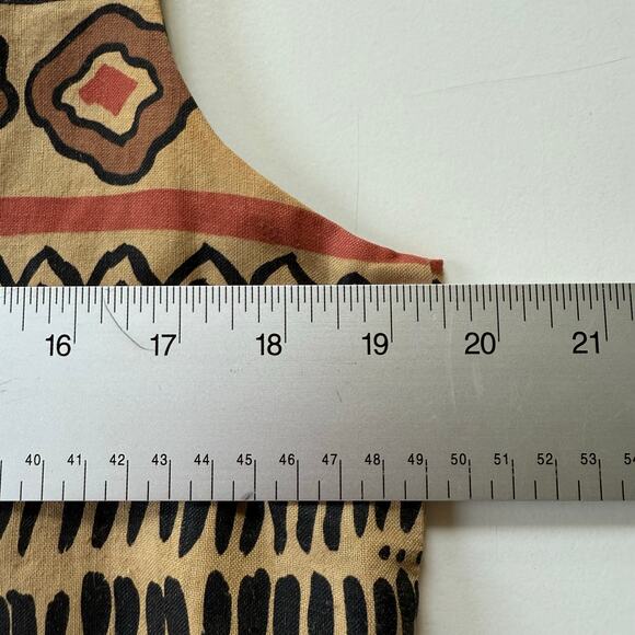 Vintage The Sierra Collection Vest Southwestern Earth Tone Folk-Inspired Size M - Picture 12 of 15